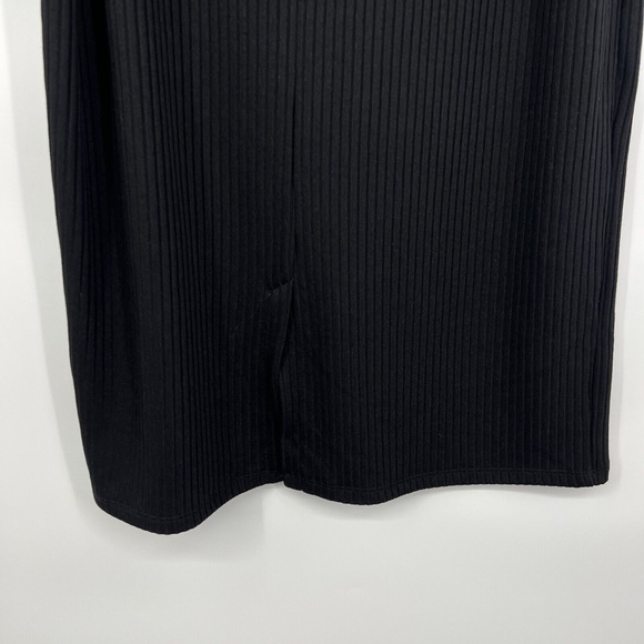 Old Navy Skirt Ribbed Knit Pull On Stretch Pencil Midi - Picture 9 of 10